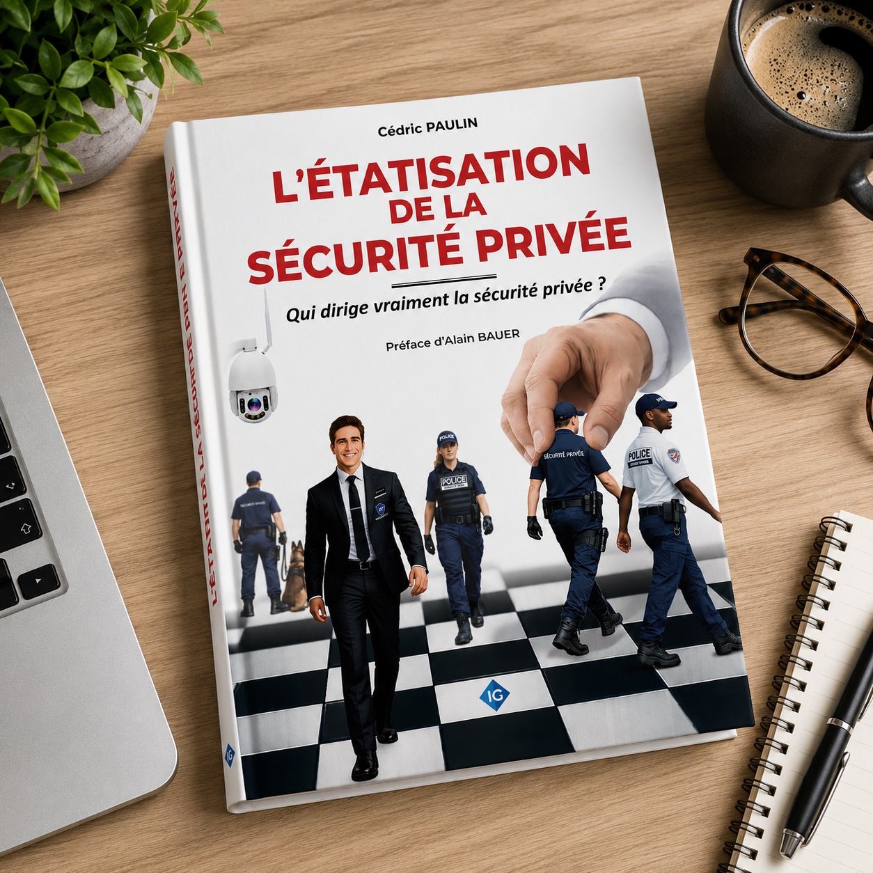 livre Etatisation sécurité privée Auteur Cédric Paulin Préface Alain Bauer Editions Icone Graphic